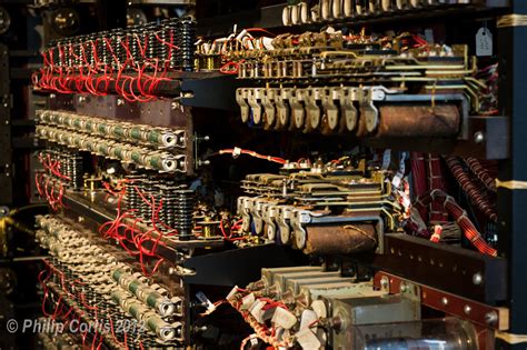 Bletchley Park England Enigma Machine