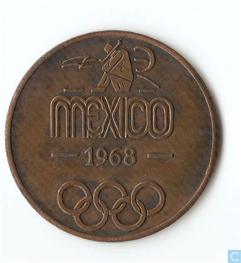 De medailles en medaillespiegel van de olympische spelen 2020/2021 in tokio. MEXICO, Olympische Spelen Mexico 1968 - Médailles de commémoration - Catawiki