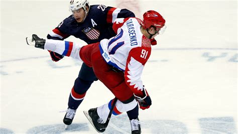 T J Oshie Leads Usa To Thrilling Shootout Win Over Russia