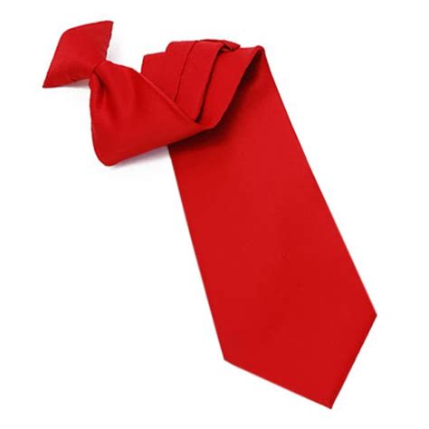 bright red clip on tie australia cherry red clip on necktie