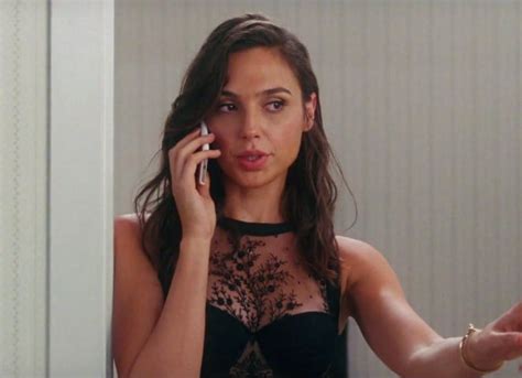 Gal Gadot Flaunts Sexy Body In Skimpy Lingerie In Keeping Up With The Joneses Clip