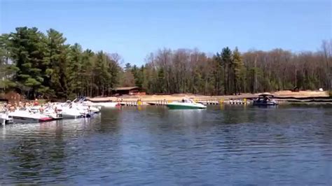 Marl lake is situated 400 metres south of south higgins lake state park. South Higgins Lake State Park Boat Basin - YouTube