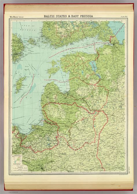 baltic states and east prussia david rumsey historical map collection