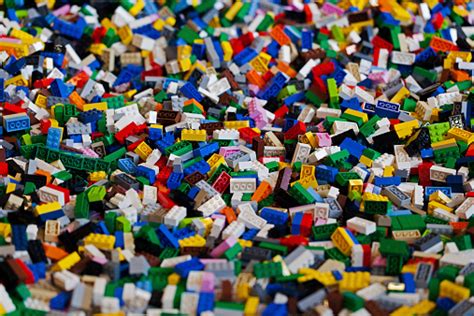 Pile Of Colorful Lego Bricks Stock Photo Download Image Now Istock