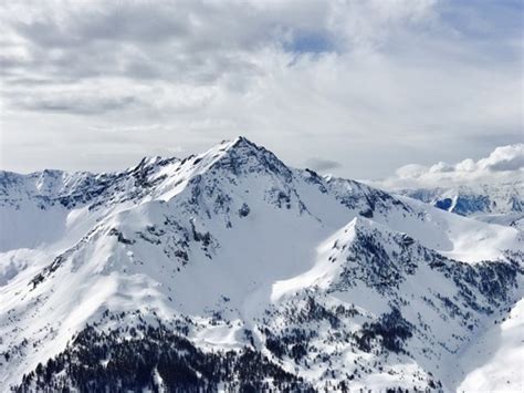 Sharp Snowy Mountain Peak Free Backgrounds