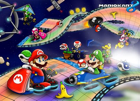 Super Mario Kart Wallpapers Wallpaper Cave