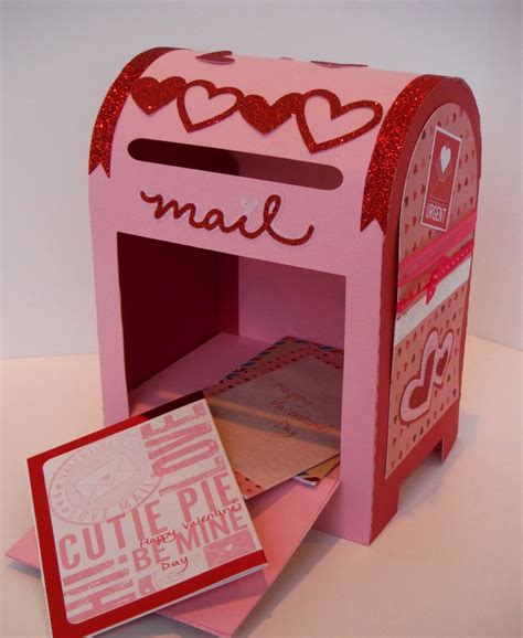 Svg Cuts Valentine Mailbox Valentine Boxes For School Valentine Day