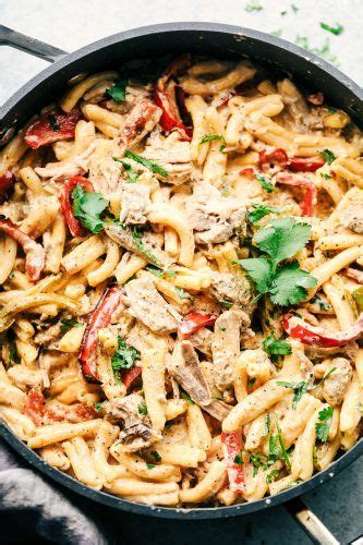 (if your leftover pork turned out on the dry side, this. Creamy Pork Carnitas Pasta | Shredded pork recipes, Pork carnitas, Creamy pasta