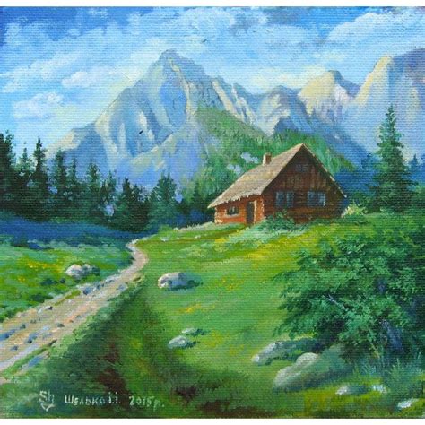 Les 4621 Meilleures Images Du Tableau Paintings Mountains And Streams