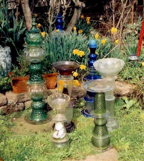 Garden Art Glass Garden Art Garden Art Recycled Garden Art