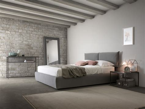 Letto contenitore disponibile in varie misure. Letto con giroletto sottile e piedini alti Sofy - HomePlaneur