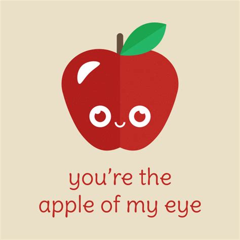 Read all these status and quotes and share your thought about eyes with your friends. You're the Apple of My Eye - Apple - T-Shirt | TeePublic