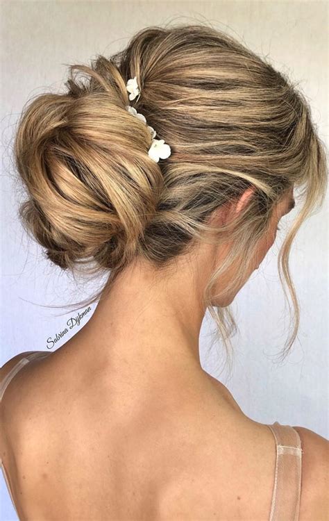 35 Gorgeous Updo Hairstyles For Every Occasion Textured Bun