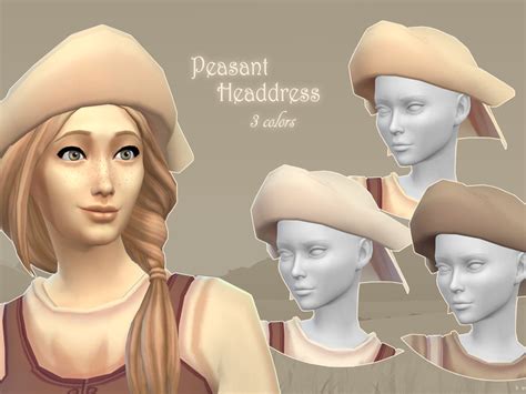 Sims 4 Medieval Peasant Cc