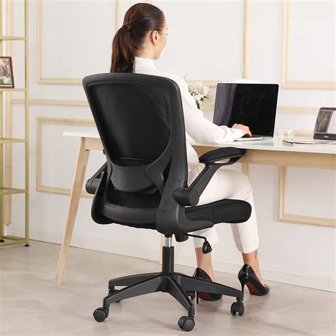 Kerdom Ergonomic Office Chair Breathable Mesh Desk Chair Lumbar Support Computer Chair With