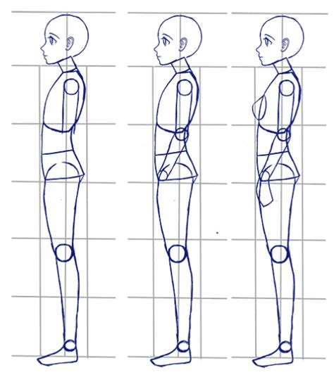 See more ideas about anime side view, drawings, anime drawings. How to Draw Anime Side View - Full Body Profile | Anime ...