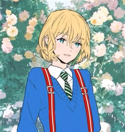 Aesthetic Anime Girl Blonde Hair