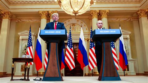 Opinion Trump And Putin Vs America The New York Times