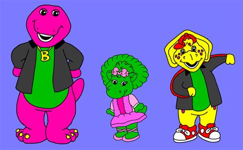 Barney Bj And Baby Bop In A Big Suprise Crossover By