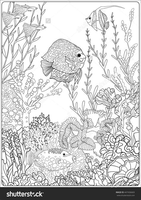Let us together, with the help of images with a marine theme, visit wonderful places and dream of rest and summer. Pin on coloring pages