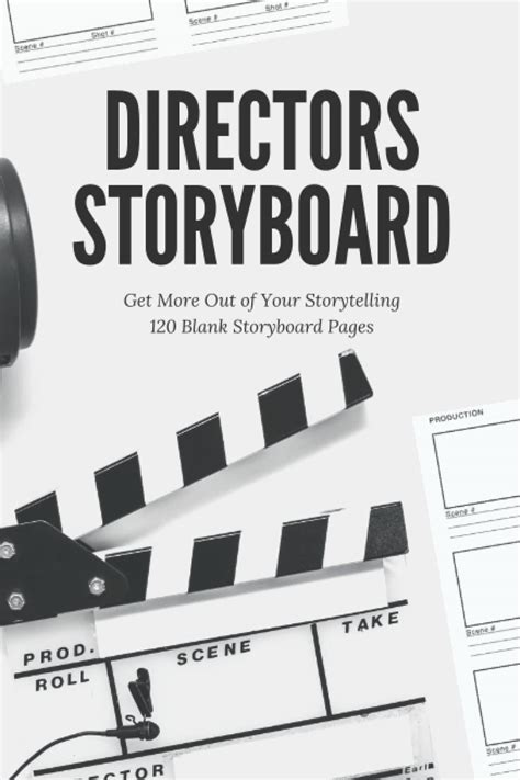 Buy Directors Movie Scene Storyboard Book 120 Pages Blank