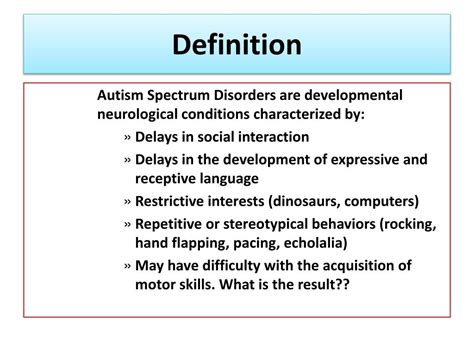 Autism Spectrum Disorder Definition And Types Definition Vgf The Best