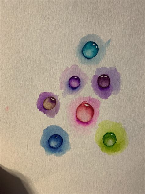 Ive Been Enjoying Painting Water Drops In Watercolor Let Me Know What