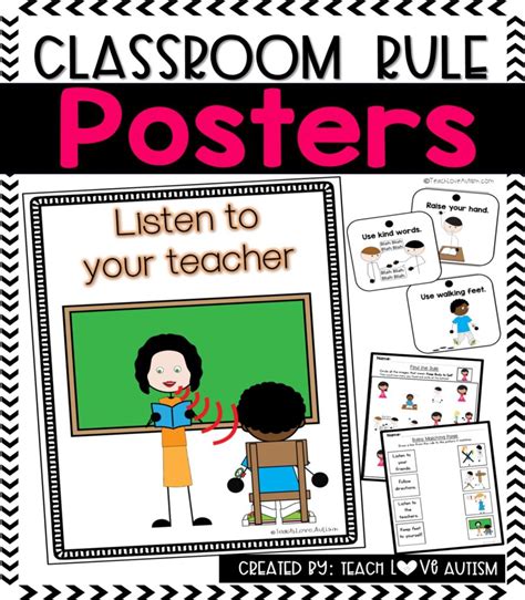 Classroom Rules In The Special Education Classroom Shop Teach Love