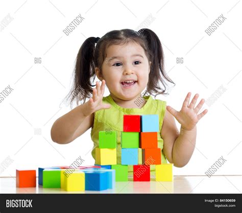 Toddler Child Playing Image And Photo Free Trial Bigstock
