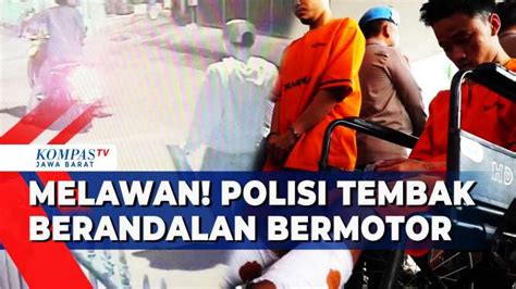 Anggota Berandalan Bermotor Ditembak Polisi