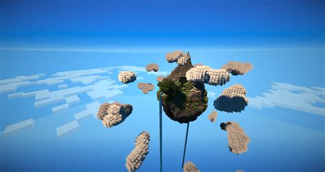 Floating Island In The Clouds Minecraft Map