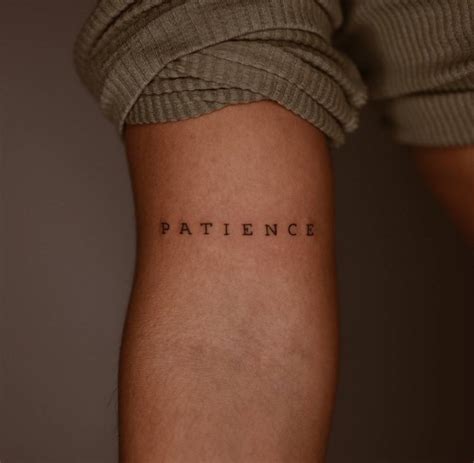 Update 78 Patience Tattoo Font Best Esthdonghoadian