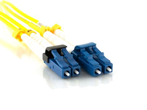 10m Singlemode Duplex Fiber Optic Patch Cable 9125 Lc To Mini Lc