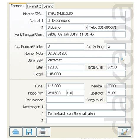 Cara cetak struk spbu ini jangan di gunakan sembaranga gunakan lah seprlunya jangan manipulasi data struk ini untuk. software struk spbu free download di 2020 | Tanggal ...