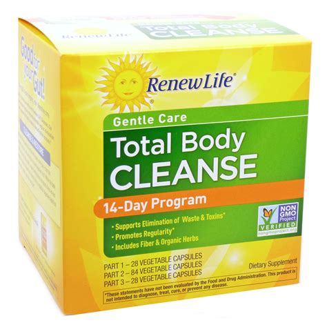 Renew Life Organic Total Body Cleanse Kit