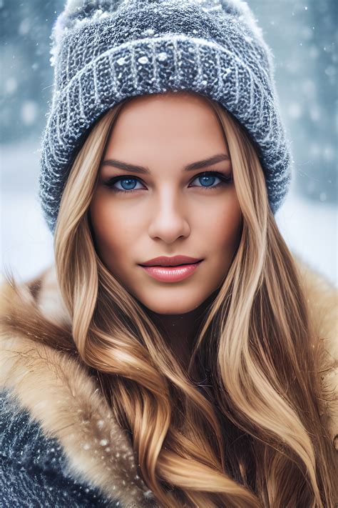 Professional Portrait Photograph Of A Gorgeous Norwegian Girl In Arthub Ai