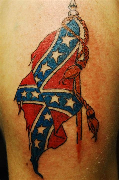 30 Cool Rebel Flag Tattoos Slodive Tattoomagz › Tattoo Designs