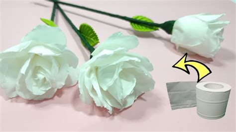 Cara Membuat Bunga Mawar Dari Kertas Tisu How To Make Rose Flower