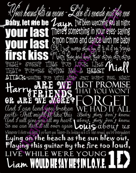 One Direction Lyric Quotes Quotesgram