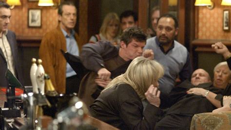 Bbc One 2004 Dennis And Sharon Eastenders Eastenders Punch Ups