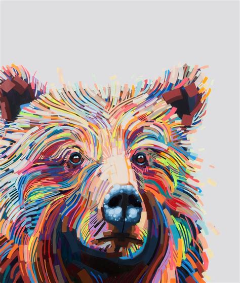 Colorful Wild Animal Paintings