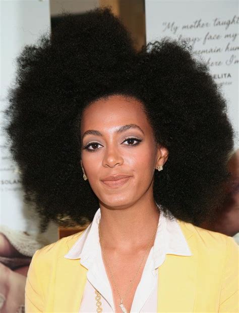 Behold 41 Solange Knowles Hairstyles That Will Totally Inspire Natural Afro Hairstyles