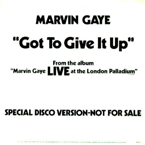Marvin Gaye Got To Give It Up 1977 Vinyl Discogs