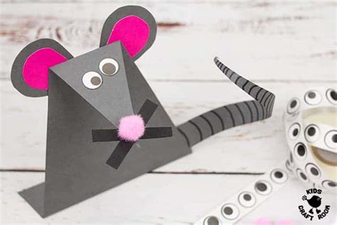Easy Paper Mouse Craft Kids Craft Room