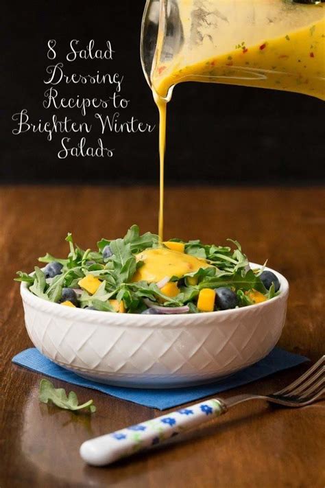 8 Salad Dressings To Brighten Winter Salads Mango Salad Mango Salad
