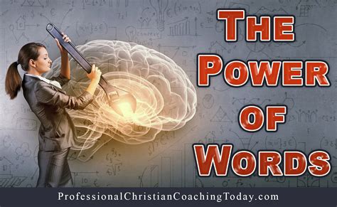 The Power of Words - Professional Christian Coaching Institute