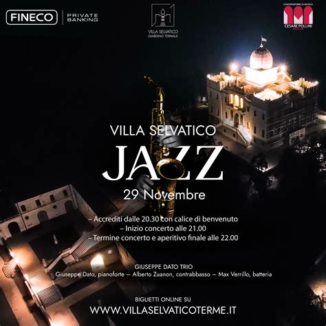 4° Concerto Jazz Conservatorio Pollini Villa Selvatico Terme