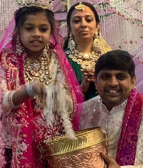 Eight Year Old Indian Heiress To £50million Diamond Firm Gives Up Her Fortune To Become A Nun In