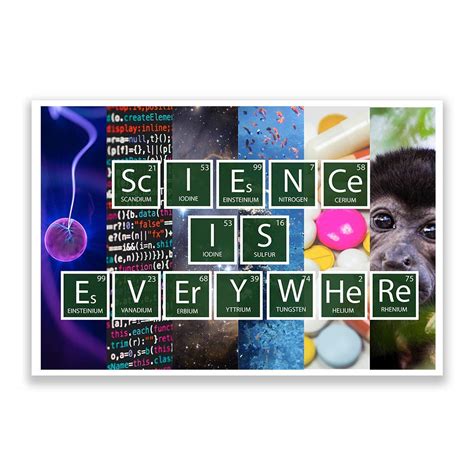 Classroom Poster Science Is Everywhere Poster Really Cool