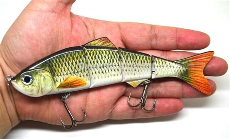 Cm Multi Jointed Bait Swimbait Life Like Minnow Shad For Bass Fishing